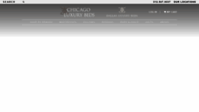 What Chicagoluxurybeds.com website looked like in 2019 (4 years ago)