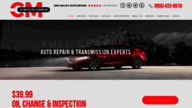 What Cmautorepair.com website looked like in 2019 (4 years ago)
