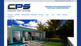 What Concretepoolsystems.co.nz website looked like in 2019 (4 years ago)
