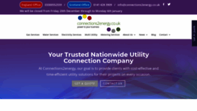 What Connections2energy.co.uk website looked like in 2019 (4 years ago)