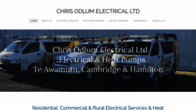 What Coelectrical.co.nz website looked like in 2019 (4 years ago)