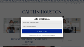 What Caitlinhoustonblog.com website looked like in 2019 (4 years ago)