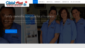 What Chilledheat.com.au website looked like in 2019 (5 years ago)