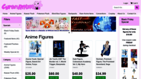 What Cyrenanime.com website looked like in 2019 (4 years ago)