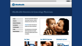 What Centralohioobgyn.com website looked like in 2019 (4 years ago)