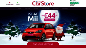 What Carstore.ie website looked like in 2019 (4 years ago)