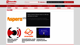 What Channelbiz.fr website looked like in 2019 (4 years ago)