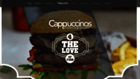 What Cappuccinos.co.za website looked like in 2019 (4 years ago)