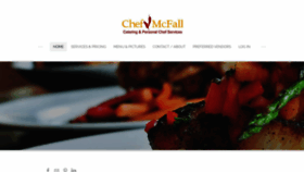 What Chefmcfall.com website looked like in 2019 (4 years ago)