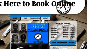 What Capitolbarbers.com website looked like in 2019 (4 years ago)
