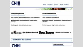 What Cnhi.com website looked like in 2019 (4 years ago)