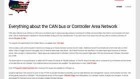 What Canbus.us website looked like in 2019 (4 years ago)
