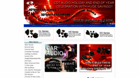 What Cdtaudio.com website looked like in 2019 (4 years ago)