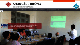 What Cauduong.dau.edu.vn website looked like in 2019 (4 years ago)