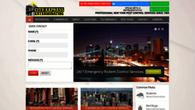 What Cityexpresspestcontrol.com website looked like in 2019 (4 years ago)