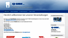 What Cpgaba-events.com website looked like in 2019 (5 years ago)