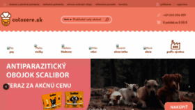 What Cotozere.sk website looked like in 2019 (4 years ago)
