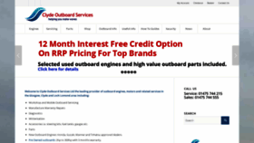 What Clyde-outboard-services.co.uk website looked like in 2019 (6 years ago)