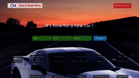 What Carsinsouthafrica.com website looked like in 2019 (4 years ago)