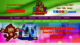 What Crazymonkeyerie.com website looked like in 2019 (4 years ago)