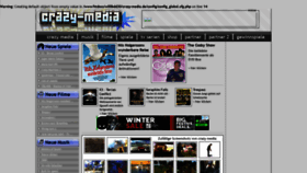 What Crazy-media.de website looked like in 2019 (4 years ago)