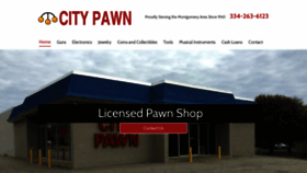 What Citypawnmontgomery.com website looked like in 2019 (4 years ago)