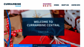What Currambinecentral.com.au website looked like in 2019 (4 years ago)