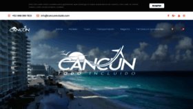 What Cancunincluido.com website looked like in 2019 (4 years ago)