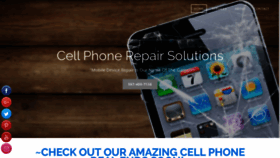 What Cellphonerepairsolutions.com website looked like in 2019 (4 years ago)