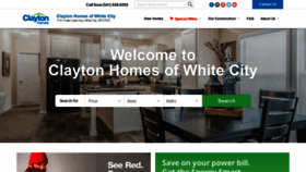 What Claytonwhitecity.com website looked like in 2019 (4 years ago)