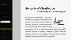 What Charttec.de website looked like in 2019 (4 years ago)