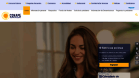 What Conape.go.cr website looked like in 2019 (5 years ago)