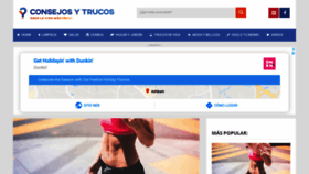 What Consejosytrucos.co website looked like in 2019 (4 years ago)