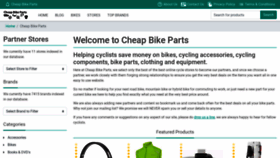 What Cheapbikeparts.co.uk website looked like in 2019 (4 years ago)