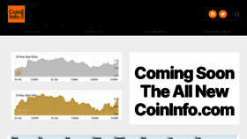 What Coininfo.com website looked like in 2019 (4 years ago)