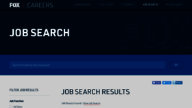 What Careers.foxnews.com website looked like in 2019 (4 years ago)