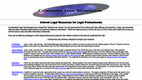 What Coordinatedlegal.com website looked like in 2019 (4 years ago)