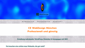 What Ce-webdesign.de website looked like in 2019 (4 years ago)