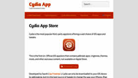 What Cydiaios7.com website looked like in 2019 (6 years ago)