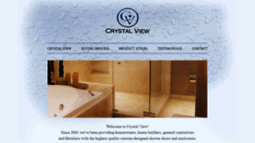 What Crystalviewshowerdoors.com website looked like in 2019 (4 years ago)