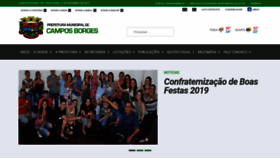 What Camposborges.rs.gov.br website looked like in 2019 (4 years ago)