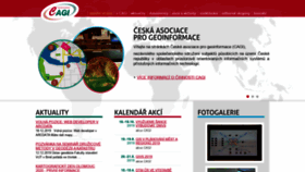 What Cagi.cz website looked like in 2019 (4 years ago)