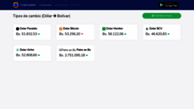 What Criptodolar.net website looked like in 2019 (5 years ago)