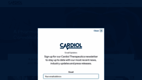 What Cardiolrx.com website looked like in 2019 (4 years ago)