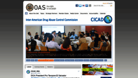 What Cicad.oas.org website looked like in 2019 (4 years ago)