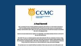 What Ccmc.org website looked like in 2019 (4 years ago)