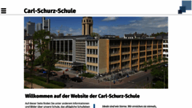 What Carl-schurz-schule.de website looked like in 2019 (4 years ago)