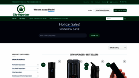 What Cityvaporizer.com website looked like in 2020 (4 years ago)