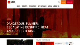 What Climatecouncil.org.au website looked like in 2020 (4 years ago)
