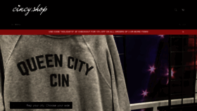 What Cincy.shop website looked like in 2020 (4 years ago)